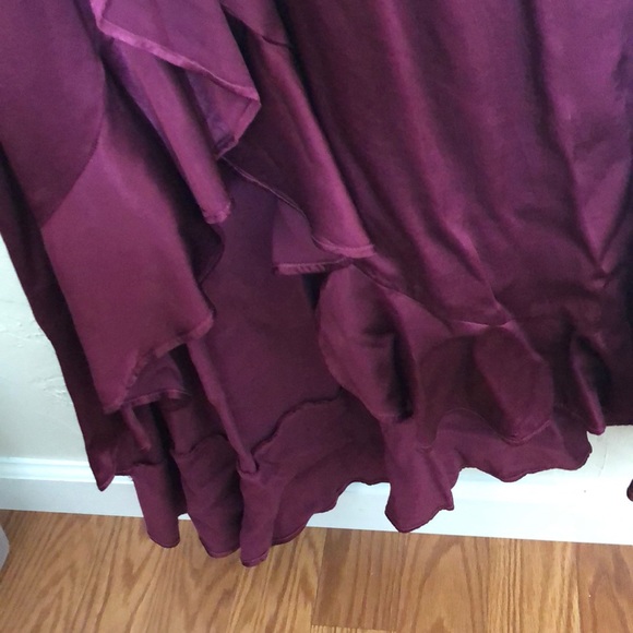 BHLDN High-Low Wrap Dress sz. XL - Picture 7 of 7